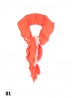 Ruffle Design Fashion Scarf